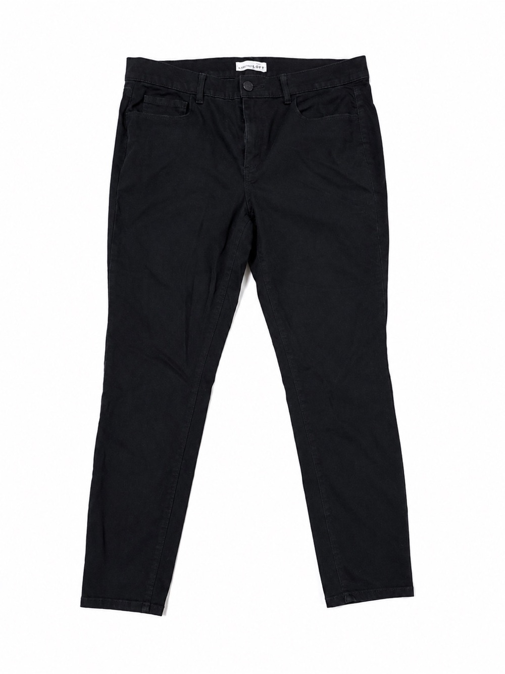 Loft black slim fit pants